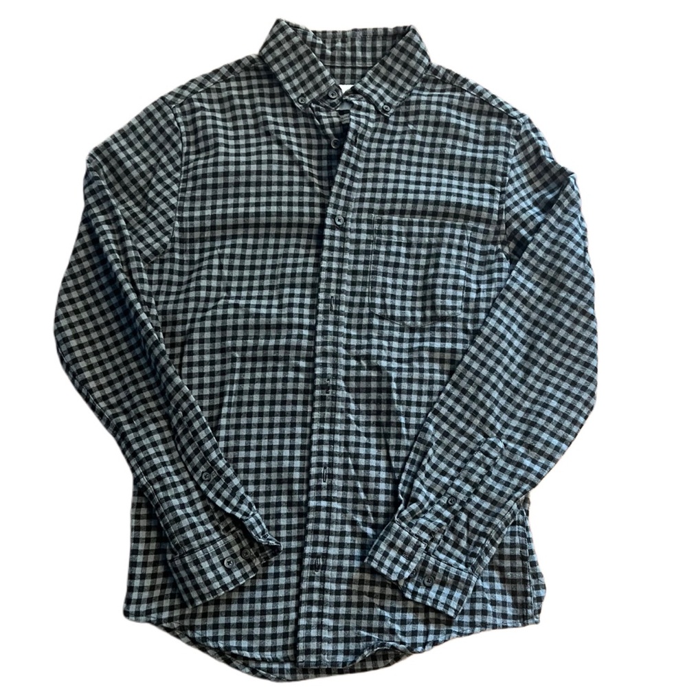 Men’s Small Goodfellow Plaid Button Down Long Sleeve Shirt